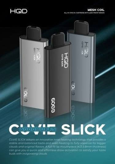 HQD Cuvie Slick 6,000 Puffs