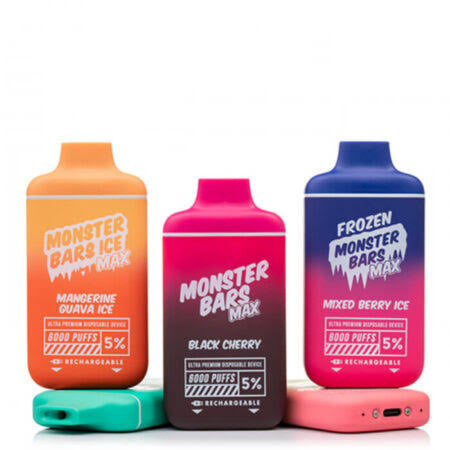 Monster Bar Ice 6,000 Puffs