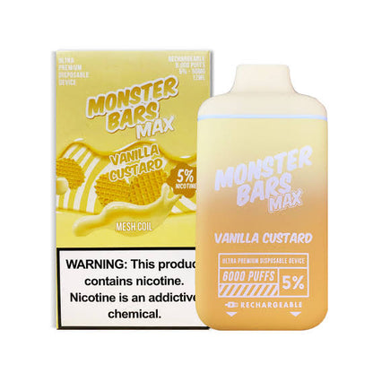 Monster Bar Ice 6,000 Puffs