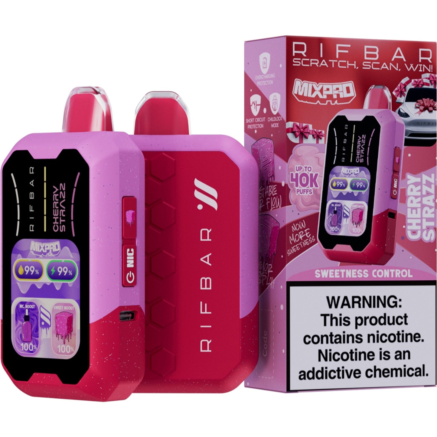 Rifbar Mix Pro 40,000 Puffs