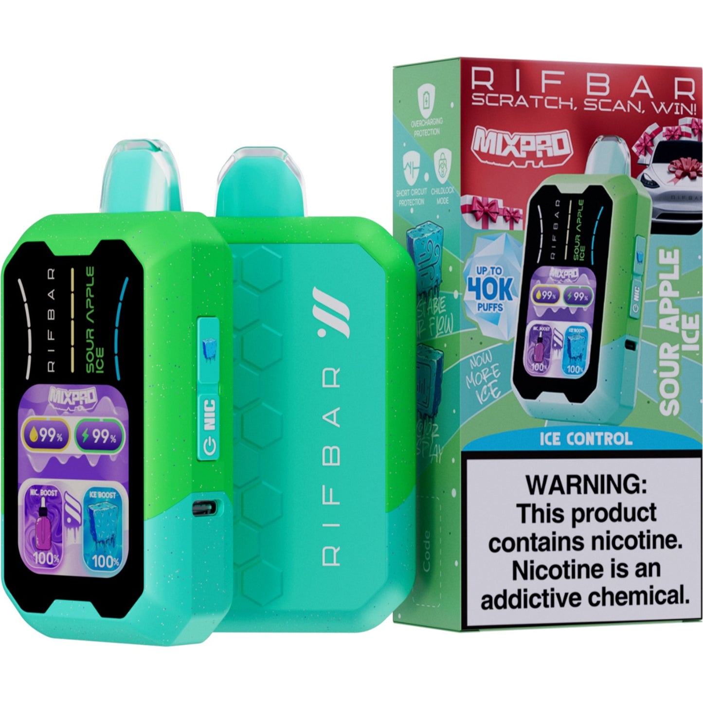 Rifbar Mix Pro 40,000 Puffs