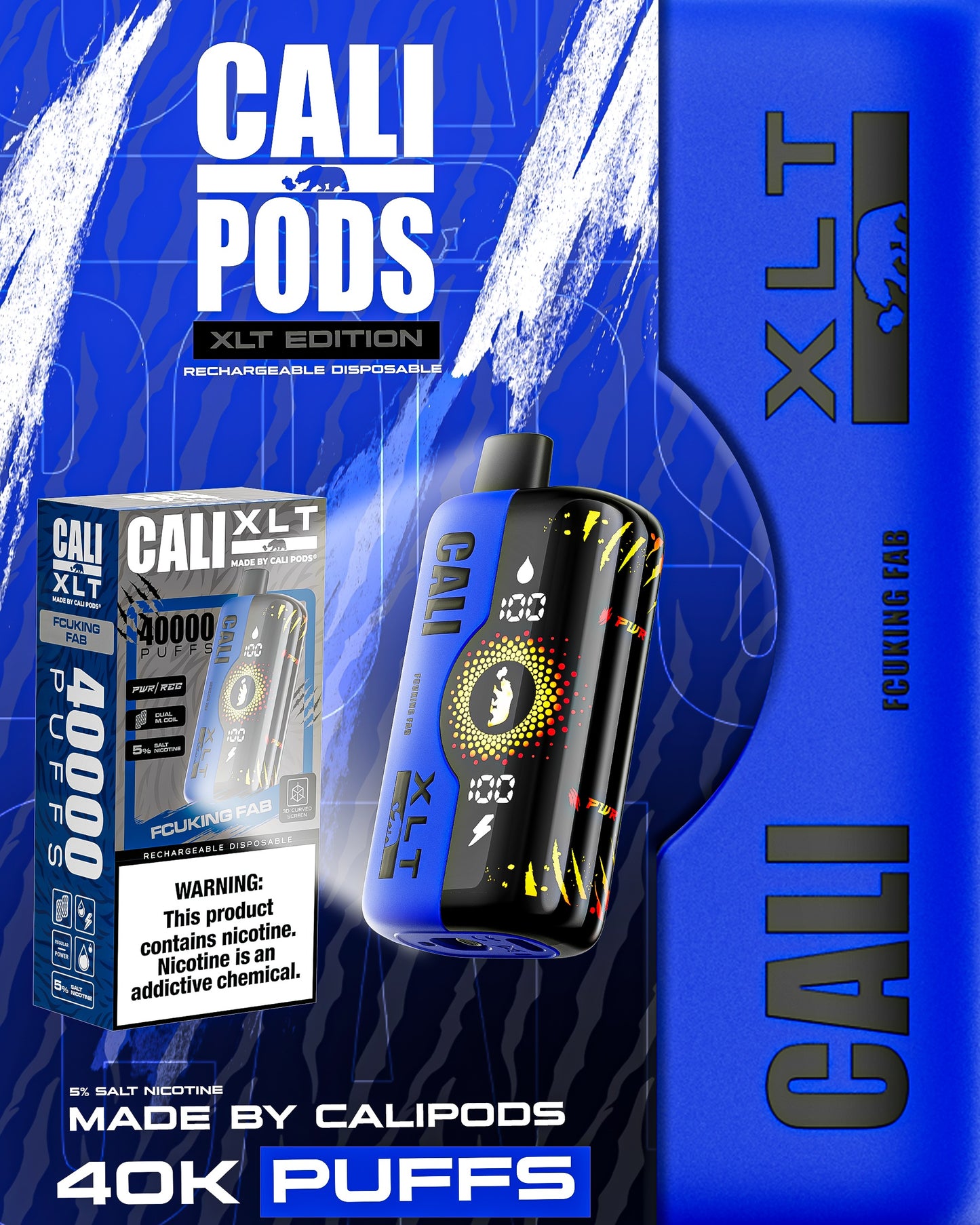Cali XLT 40,000 Puffs