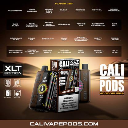 Cali XLT 40,000 Puffs