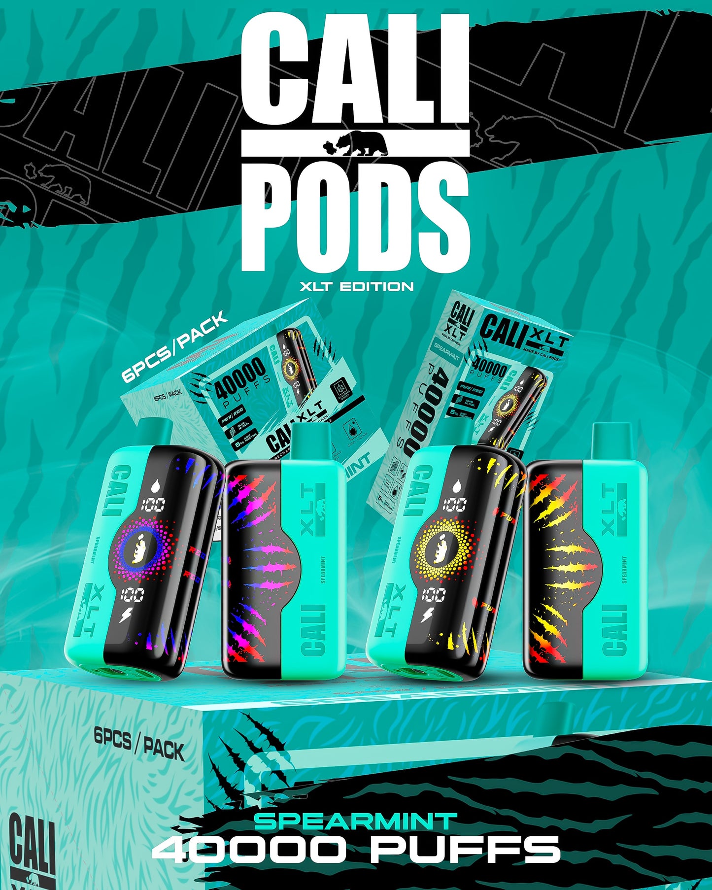 Cali XLT 40,000 Puffs