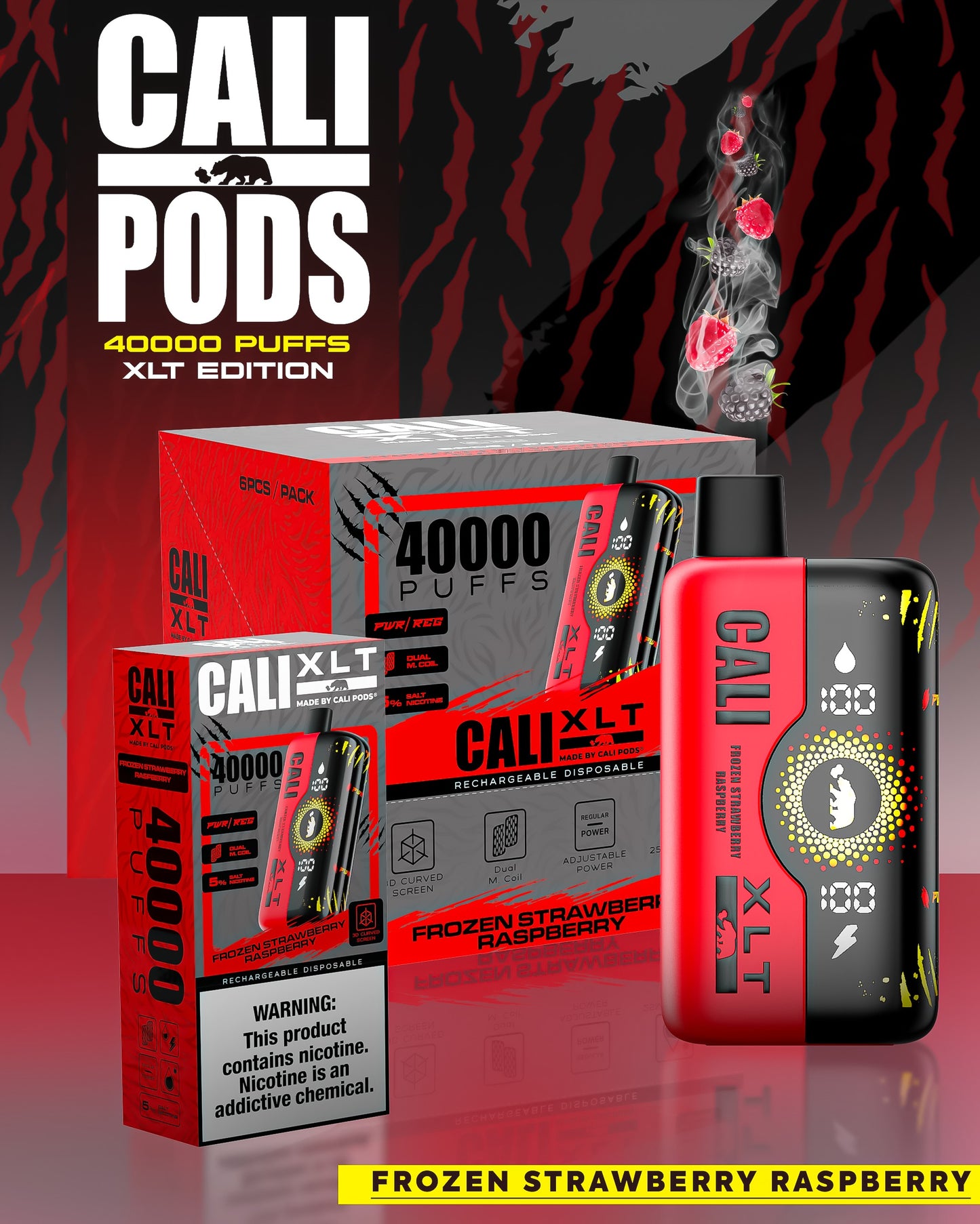 Cali XLT 40,000 Puffs