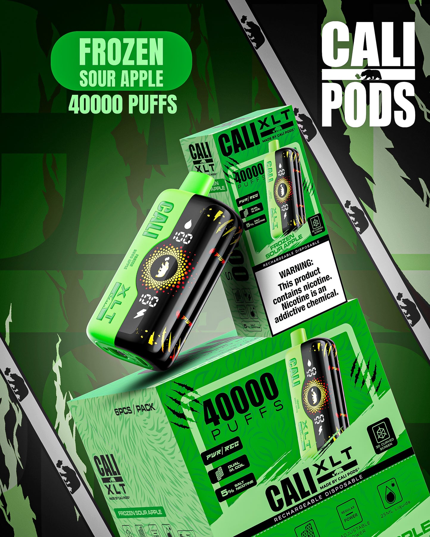 Cali XLT 40,000 Puffs