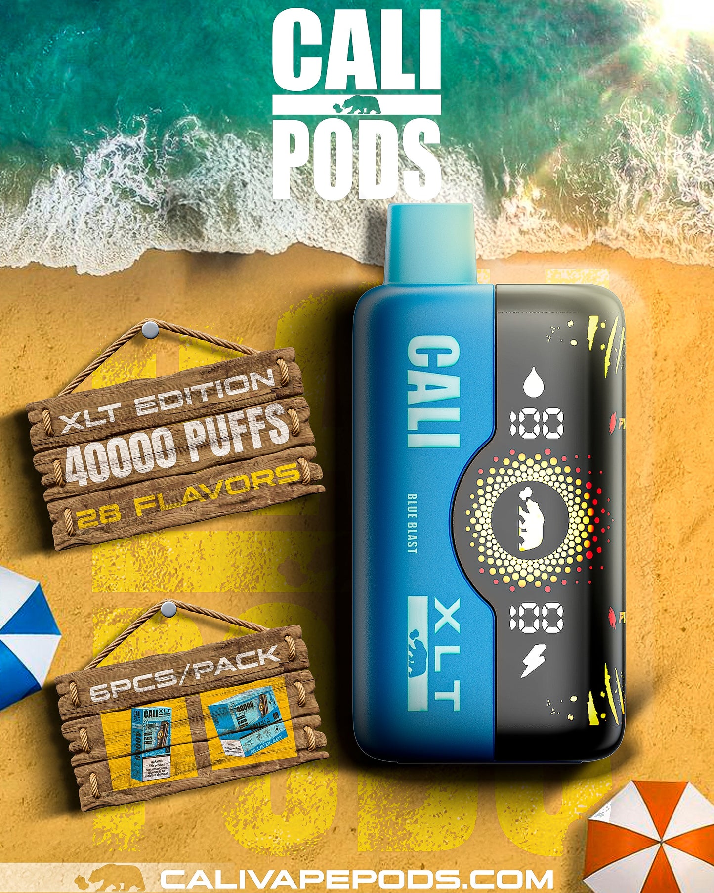 Cali XLT 40,000 Puffs