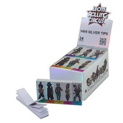 Lion Rolling Circus Silver Mini Filtro Carton
