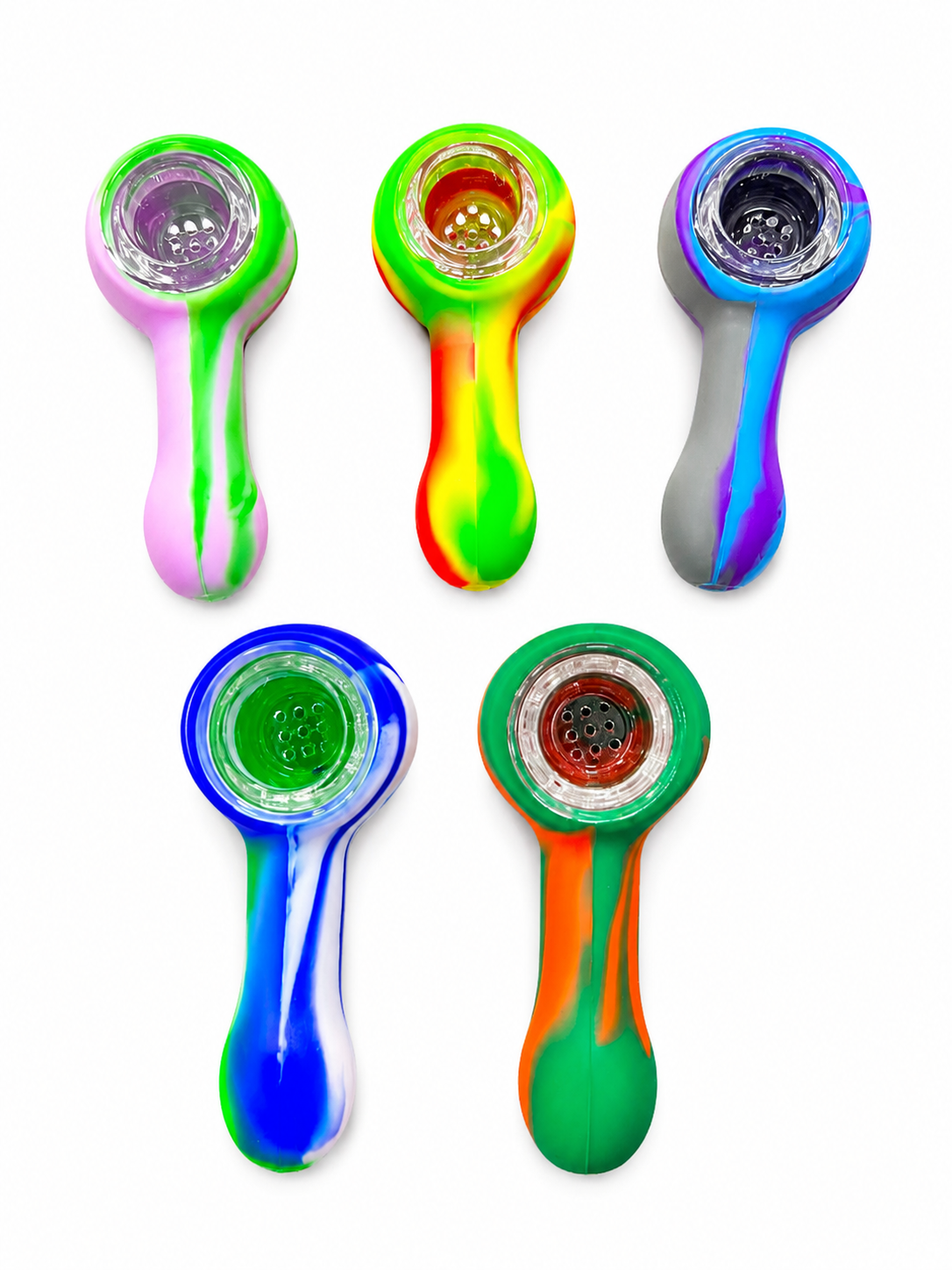 Pipa Silicon Glass Bowl 4"