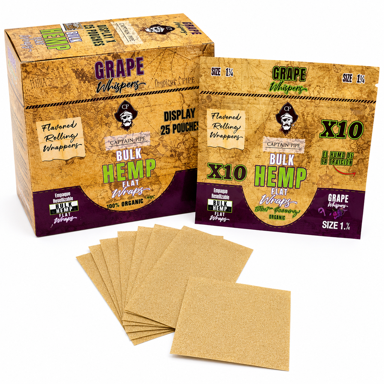 Flavors Rolling Hemp Wraps