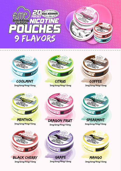 Nicotine Pouches X Fume 9MG