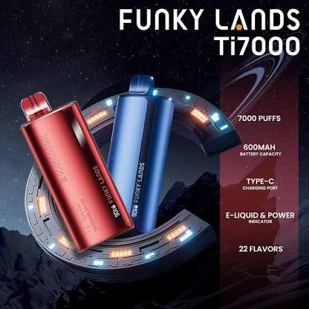 Funky Republic y Lands 7,000 Puffs