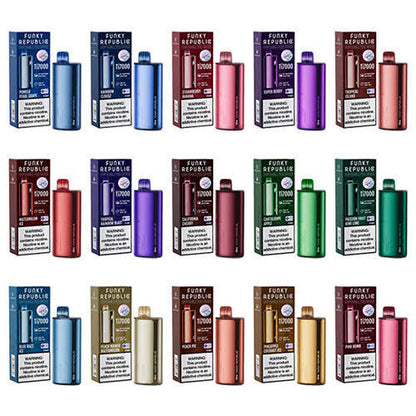 Funky Republic y Lands 7,000 Puffs