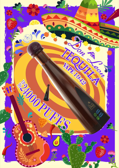 Tequila Don Leon 24,000 Puffs
