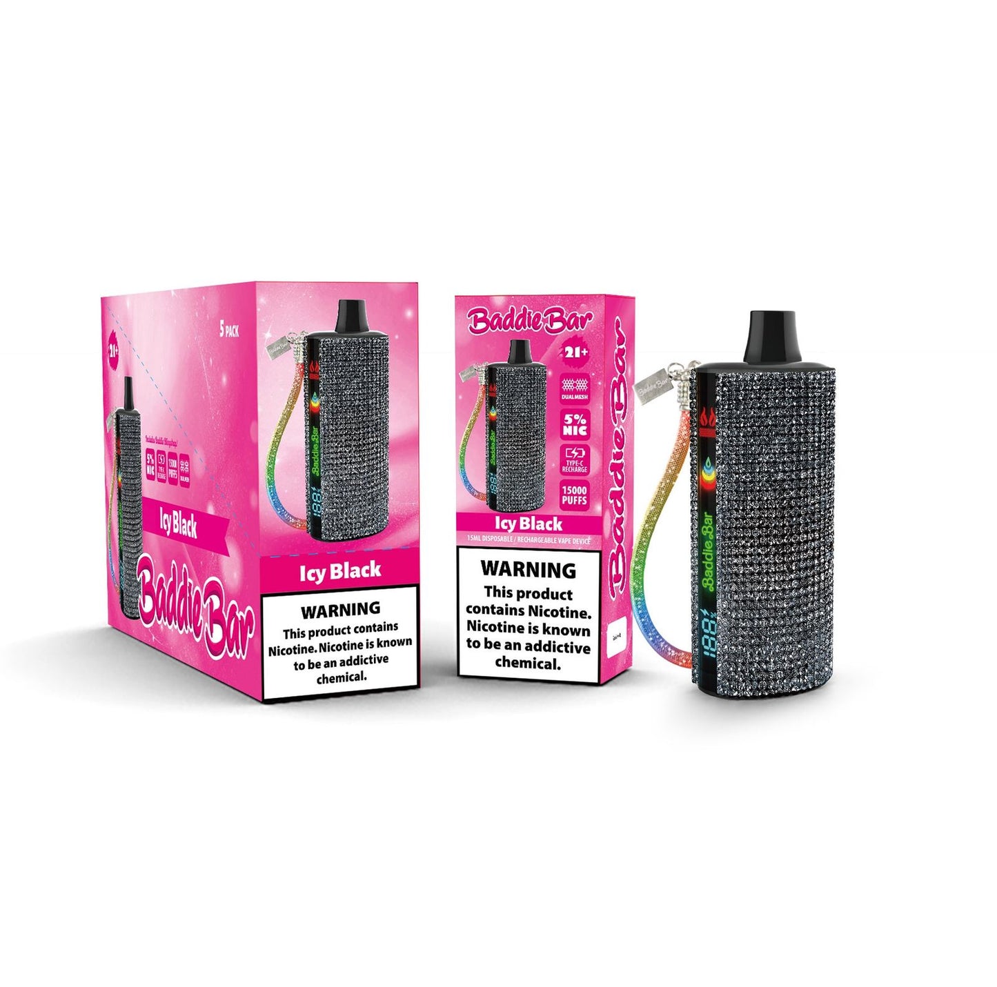 Baddie Bar 15,000 Puffs