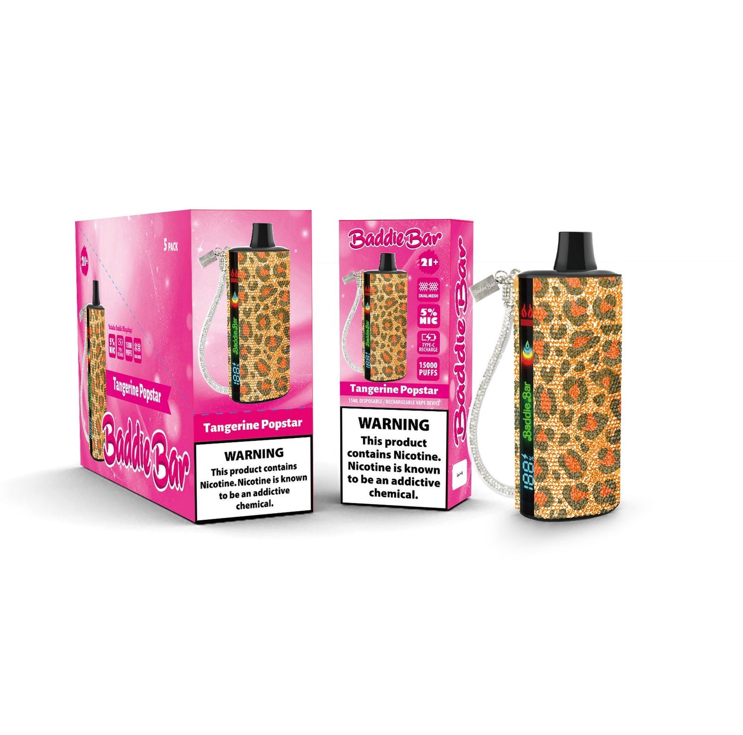 Baddie Bar 15,000 Puffs