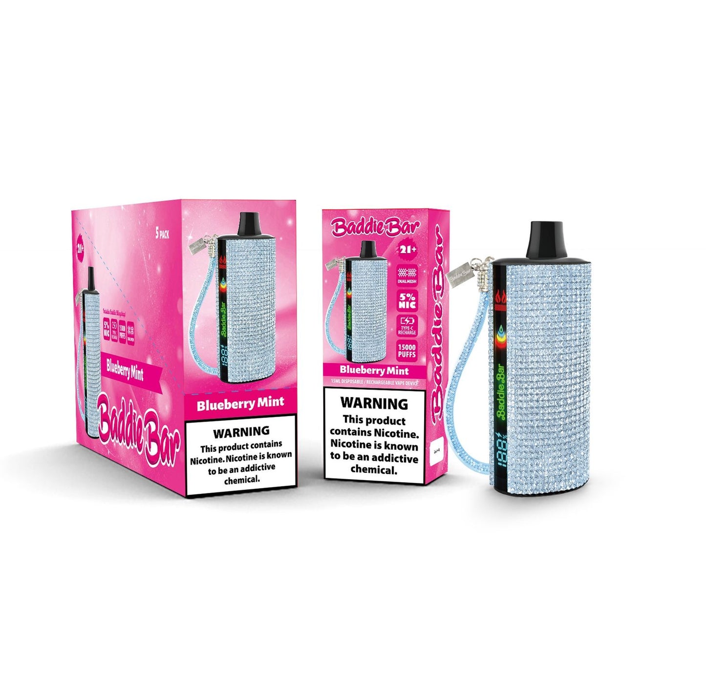 Baddie Bar 15,000 Puffs