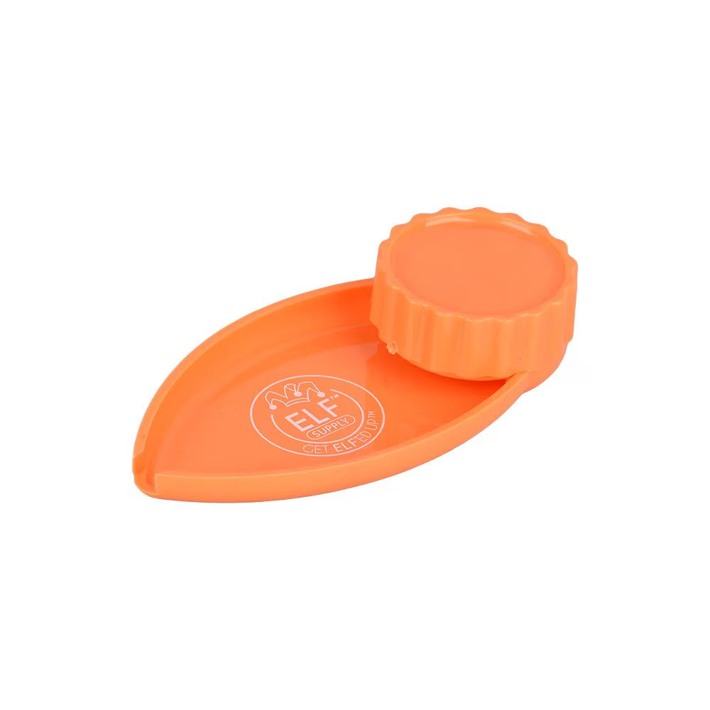 PLASTIC GRINDER WITH TRAY - ELF Supply DT